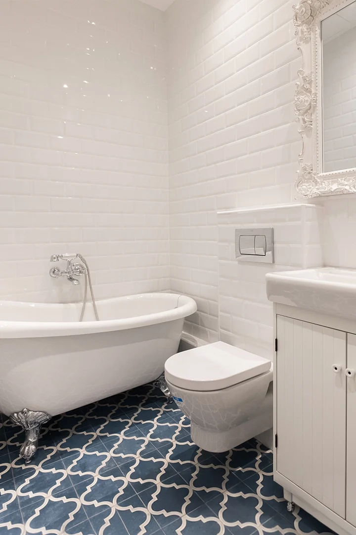 baños con suelo hidráulico diseño y aplicaciones
