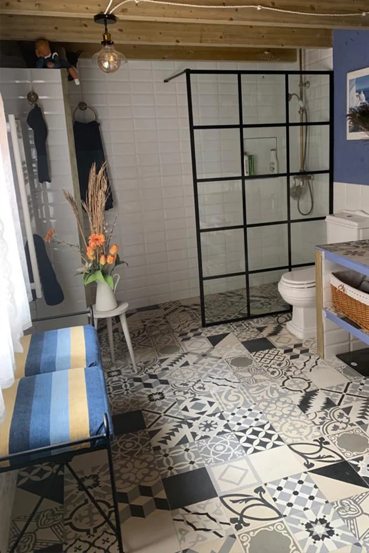 tendencias en baños con suelo hidráulico